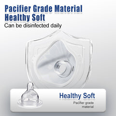 Mesh Nebulizer – Portable Ultrasonic Mesh Nebulizer for Adults & Kids, Handheld Nebulizer for Home, Office or Travel Use with Fine Mist Output, Quiet Operation and Easy Auto-Clean Function