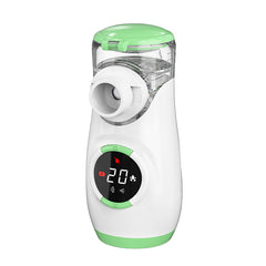 Handheld Rechargeable Digital Display Mesh Nebulizer | Quiet Portable Inhaler for Adults & Kids