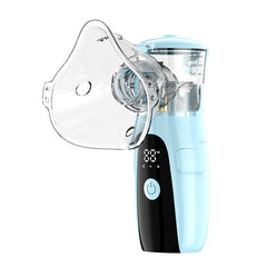 Handheld Rechargeable Mesh Nebulizer | Quiet Portable Inhaler for Adults & Kids