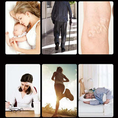 Full body Leg Massager Air Compression Massager Air Wave Pressure Massage Device with 6 Chambers