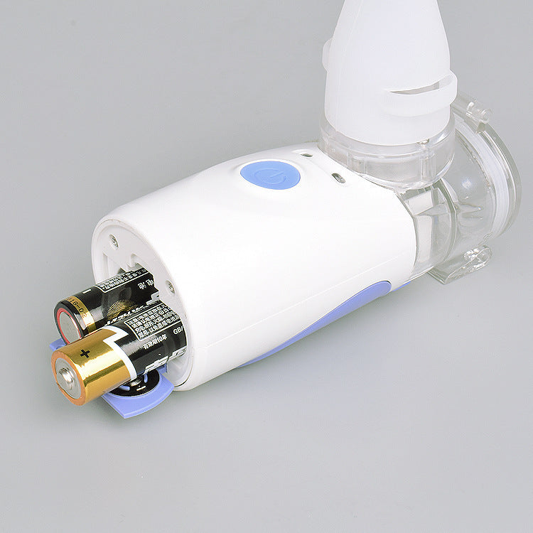 Ultra‑Quiet Handheld Mesh Nebulizer | Rechargeable Portable Inhaler for Kids & Adults, Fine Mist for Respiratory Care at Home or On‑the‑Go