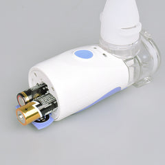 Ultra‑Quiet Handheld Mesh Nebulizer | Rechargeable Portable Inhaler for Kids & Adults, Fine Mist for Respiratory Care at Home or On‑the‑Go
