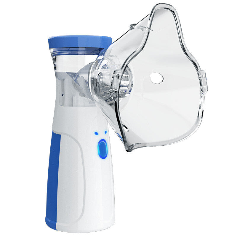 Mesh Nebulizer – Portable Ultrasonic Mesh Nebulizer for Adults & Kids, Handheld Nebulizer for Home, Office or Travel Use with Fine Mist Output, Quiet Operation and Easy Auto-Clean Function