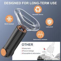 Angeer Portable Home Anti-choking Device Kit  Heimlich First Aid Anti-Choke Training Equipment Respiratory Tract Cleaning Tool Suction Tool Airway Clear Throat Negative Pressure Aspirator