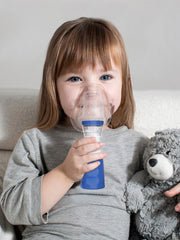 Mesh Nebulizer – Portable Ultrasonic Mesh Nebulizer for Adults & Kids, Handheld Nebulizer for Home, Office or Travel Use with Fine Mist Output, Quiet Operation and Easy Auto-Clean Function