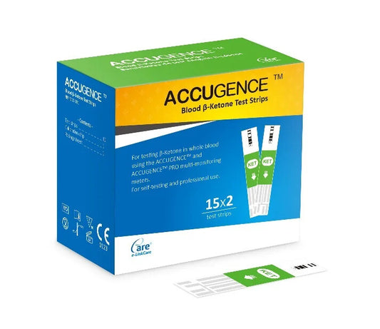 Fast Test Blood Ketone Meter Kit for Keto Diet with Ketone Monitor Strips with 30pcs Test Strips